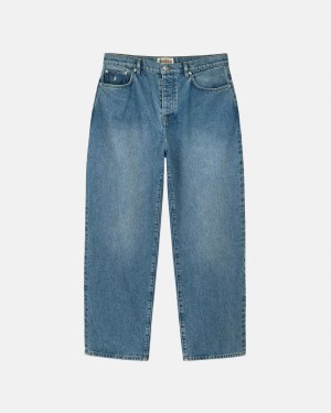 Stussy Big Ol' Denim Jeans Blauw | 64395-TGWP