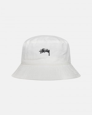 Stussy Bucket Stock Hoeden Beige | 31824-KGHP