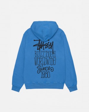 Stussy Built Tough Hoodie Blauw | 92705-LACH