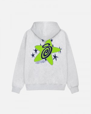 Stussy Galaxy Hoodie Grijs | 54219-ZIYW