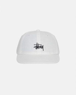 Stussy Low Pro Basic Stock Strapback Hoeden Beige | 64503-IVGB