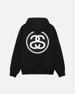 Stussy Ss-Link Hoodie Zwart | 85064-DHJZ