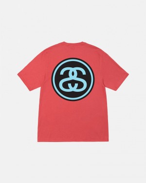 Stussy Ss-Link T-shirts Roze | 81930-QIZV