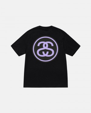 Stussy Ss-Link T-shirts Zwart | 73509-QDZB