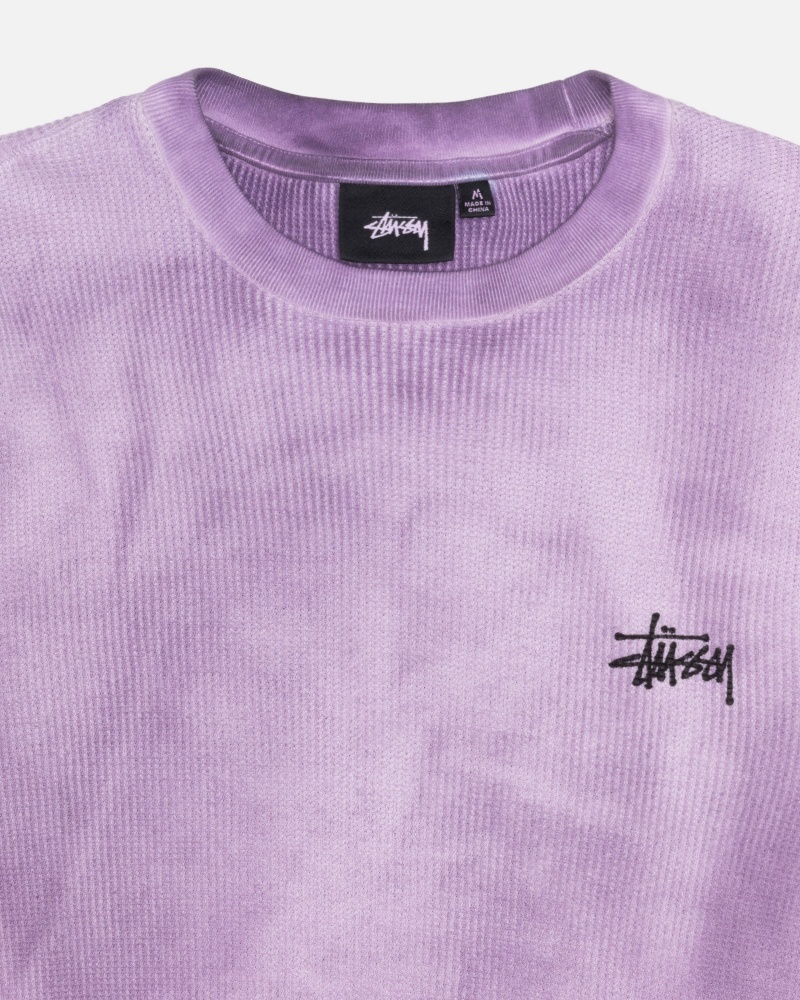 Stussy Basic Stock Ls Thermal Truien Lavendel | 05283-KSOB