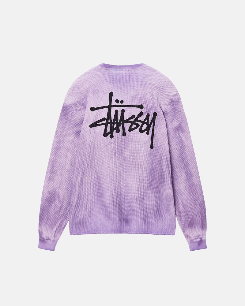 Stussy Basic Stock Ls Thermal Truien Lavendel | 05283-KSOB