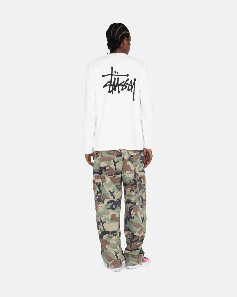 Stussy Basic T-shirts Wit | 87320-TWCA