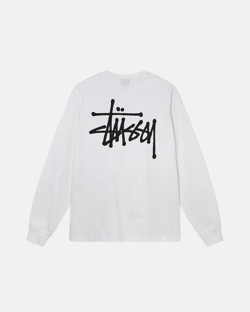 Stussy Basic T-shirts Wit | 87320-TWCA