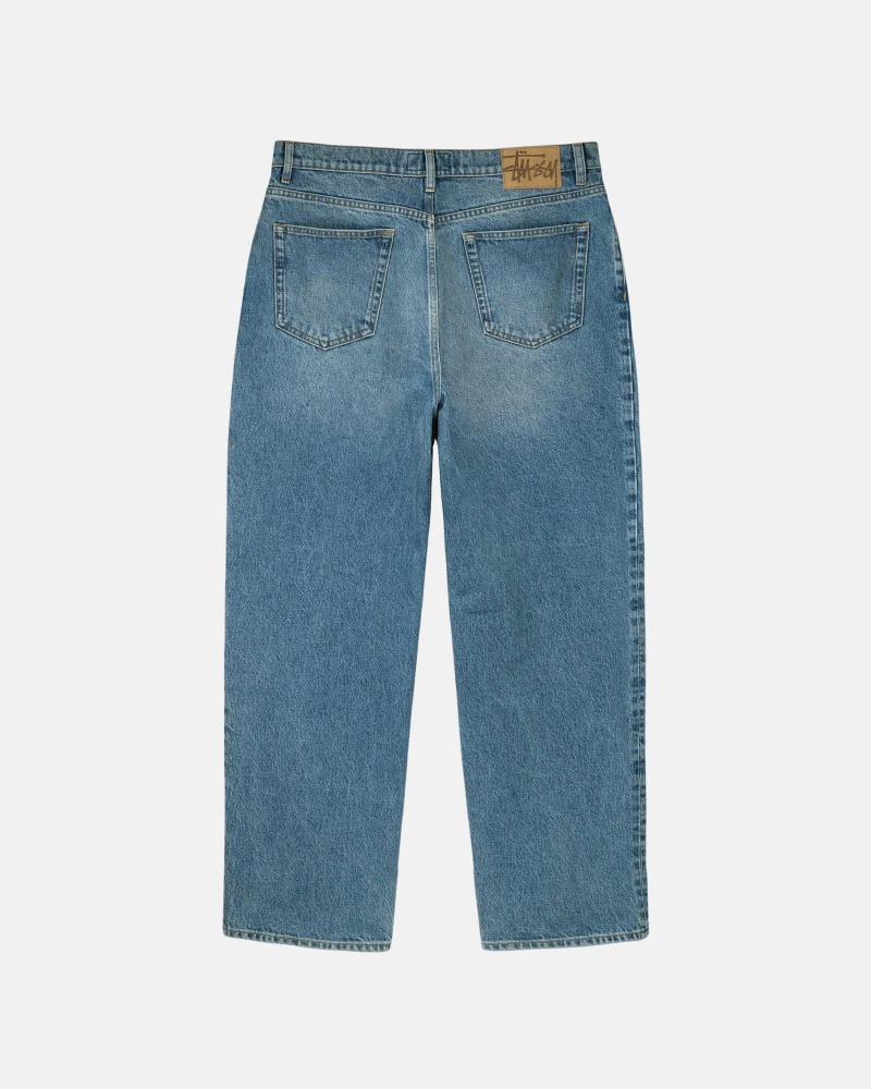 Stussy Big Ol' Denim Jeans Blauw | 63908-QWDY