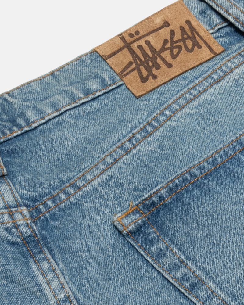 Stussy Big Ol' Denim Jeans Blauw | 63908-QWDY