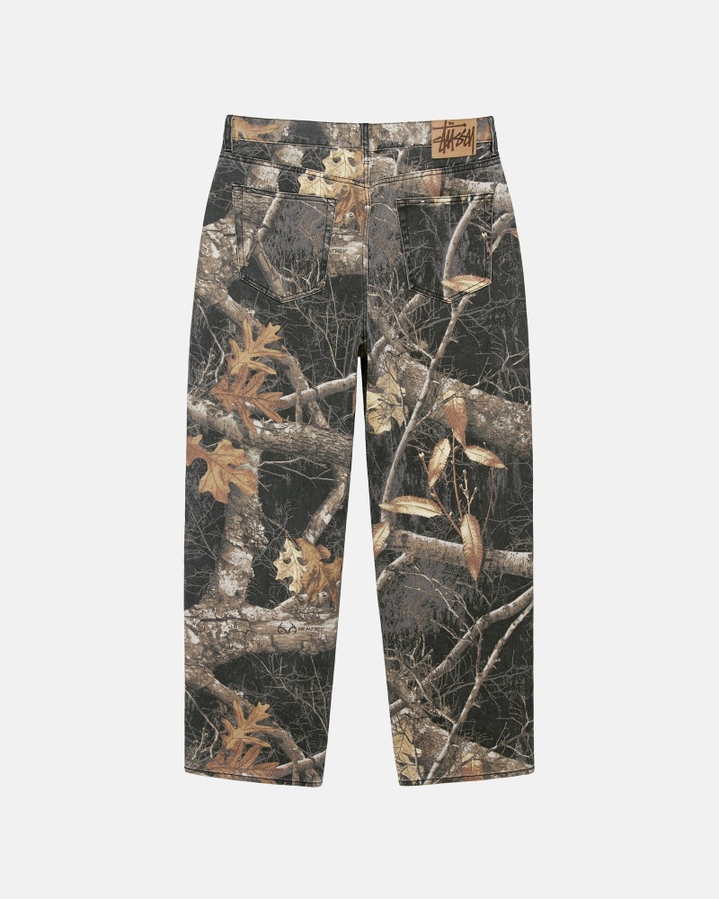 Stussy Big Ol' Realtree Edge Jeans Zwart | 37820-PZYD