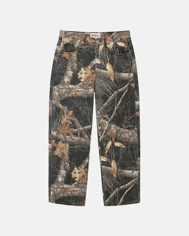 Stussy Big Ol\' Realtree Edge Jeans Zwart | 37820-PZYD