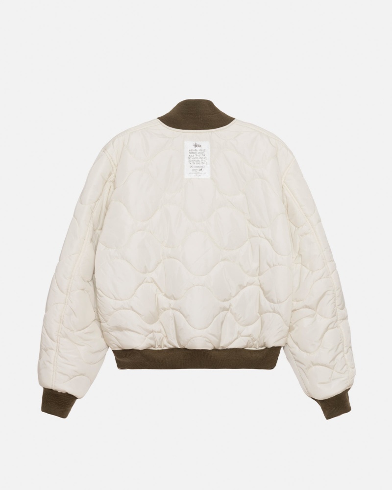 Stussy Built Reversible Bomber Jassen Bruin | 49735-EUNP