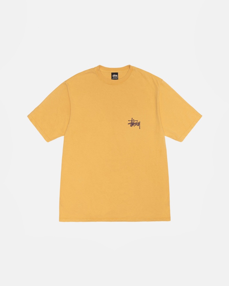 Stussy Built Tough T-shirts Oranje | 25183-ZLNC