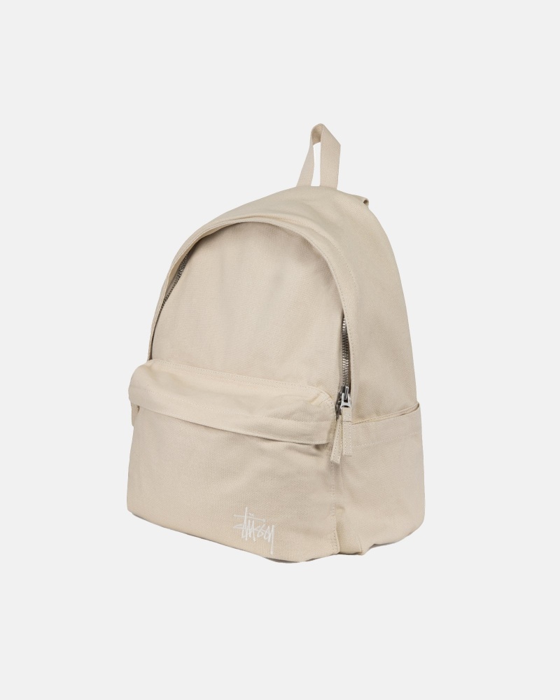 Stussy Canvas Rugzak Beige | 46309-SCPN