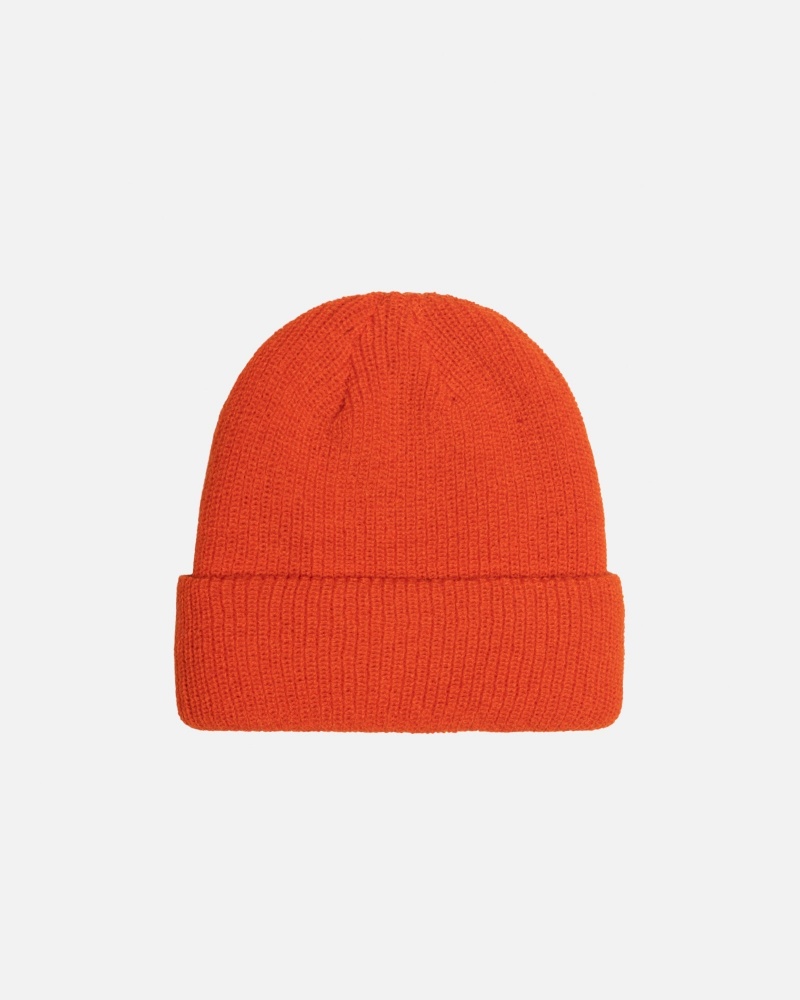 Stussy Cuff Beanie Basic Hoeden Oranje | 48916-SVIE