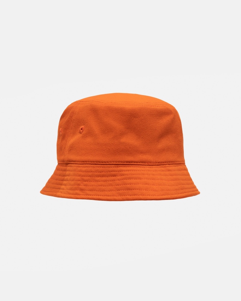 Stussy Deep Bucket Ss Link Hoeden Oranje | 21534-WCDH