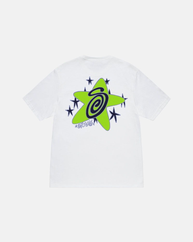 Stussy Galaxy T-shirts Wit | 50346-IMEN