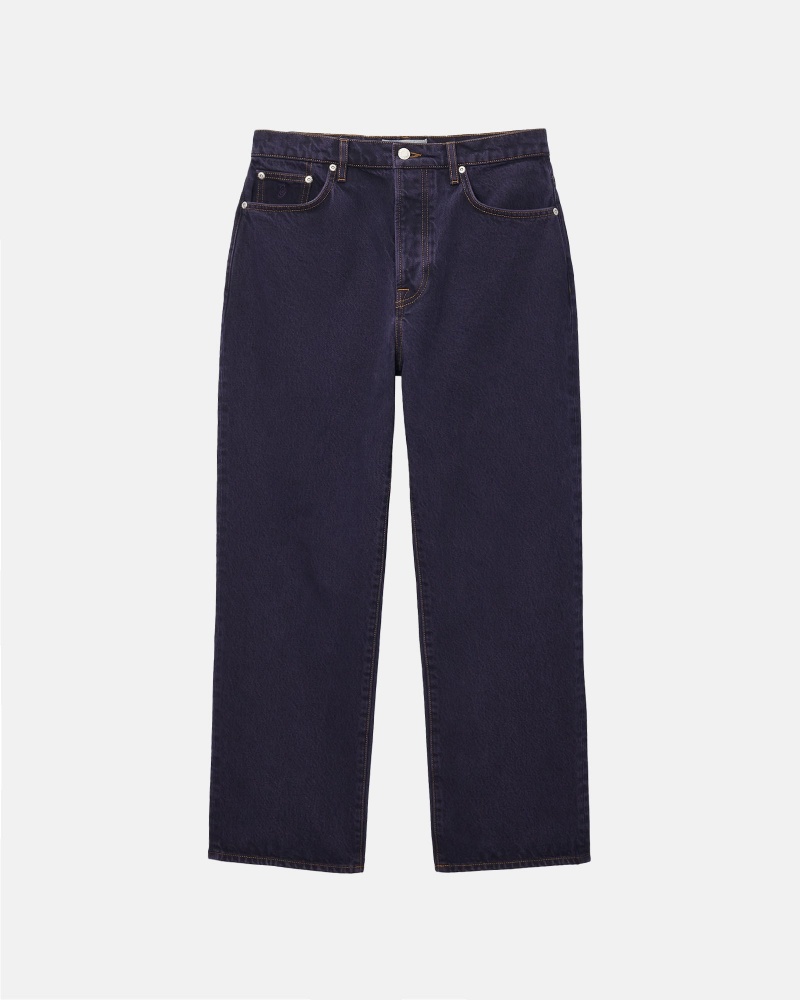 Stussy Klassieke Denim Jeans Donkerblauw | 68950-SFJG