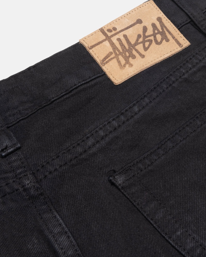 Stussy Klassieke Overdyed Jeans Zwart | 12869-RTFO