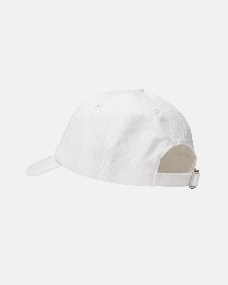 Stussy Low Pro Basic Stock Strapback Hoeden Beige | 64503-IVGB