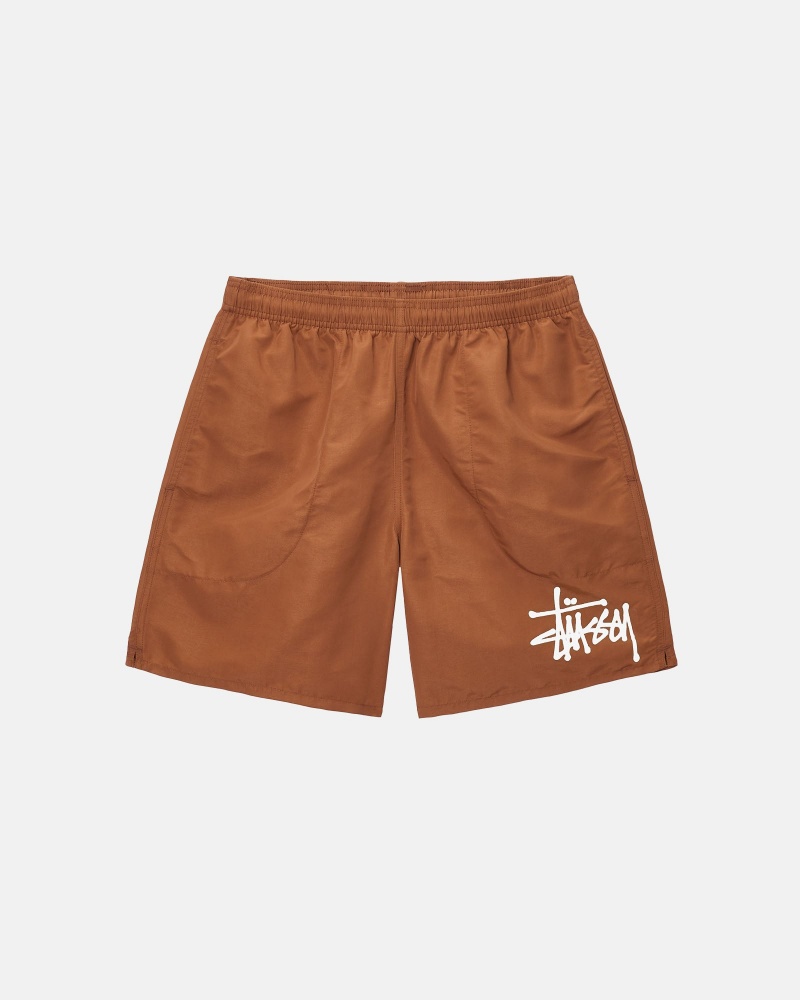 Stussy Mesh Big Basic Korte Broek Koffie | 32107-PORX