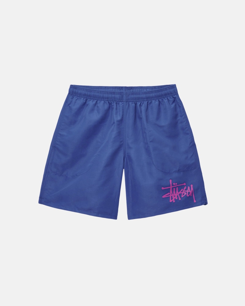 Stussy Mesh Big Basic Korte Broek Koningsblauw | 43712-MYDO