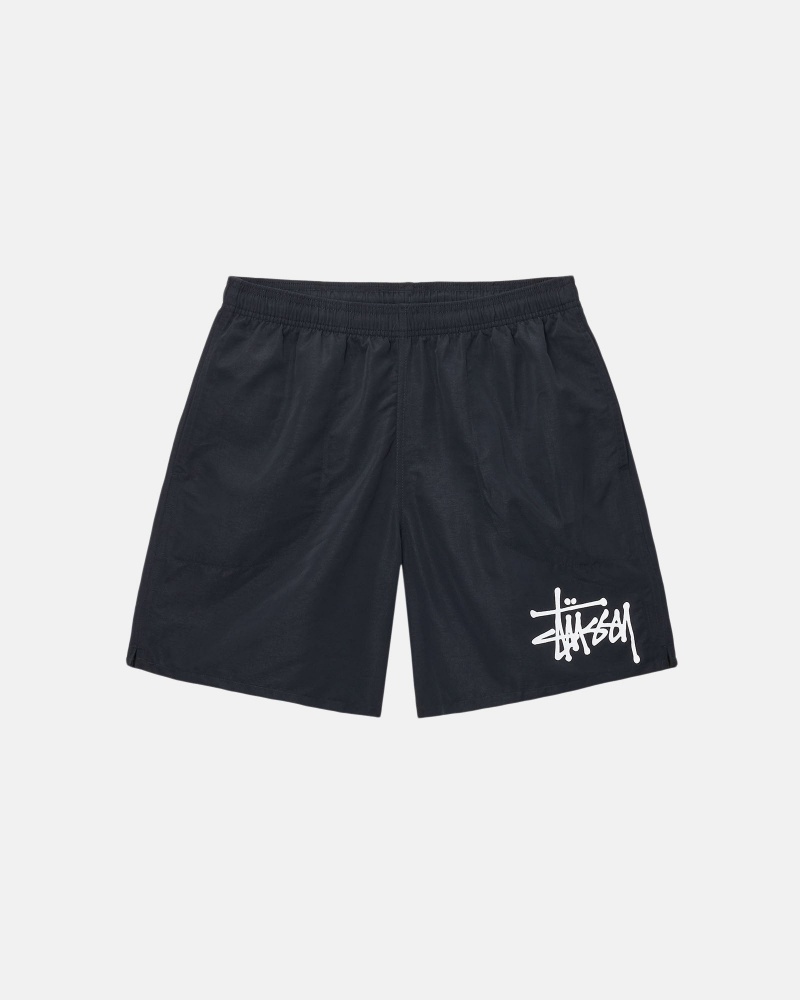 Stussy Mesh Big Basic Korte Broek Zwart | 56213-CRMB