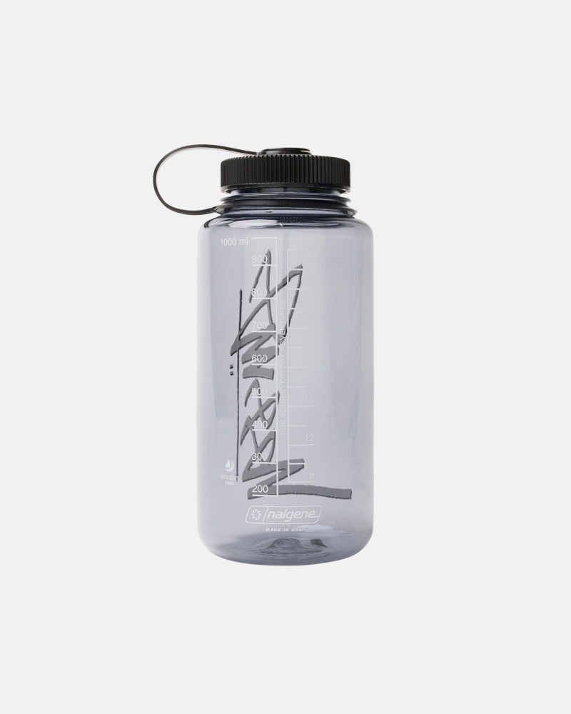 Stussy Nalgene Water Bottle Zwart | 71928-RNIO