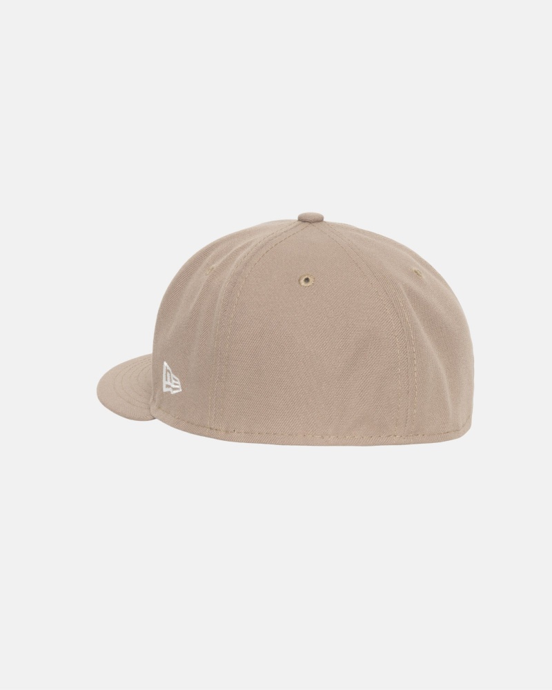 Stussy New Era 59fifty Authentic Hoeden Khaki | 70426-OMKS