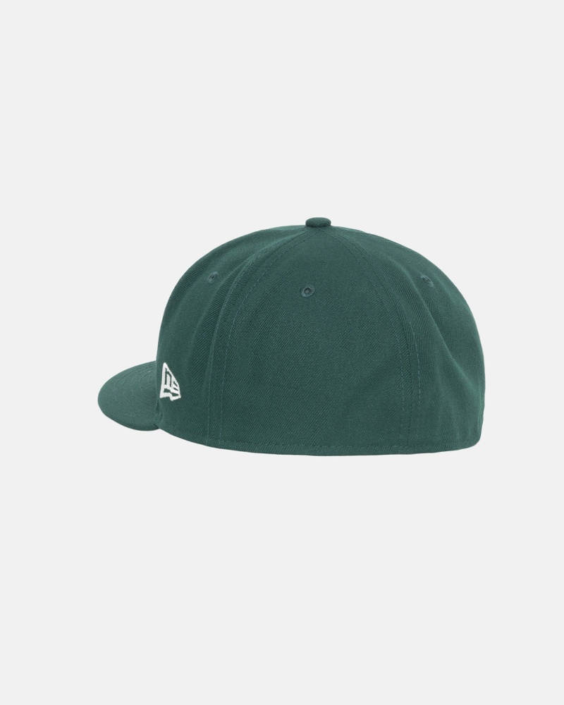 Stussy New Era 59fifty Authentic Hoeden Groen | 29376-KYRZ