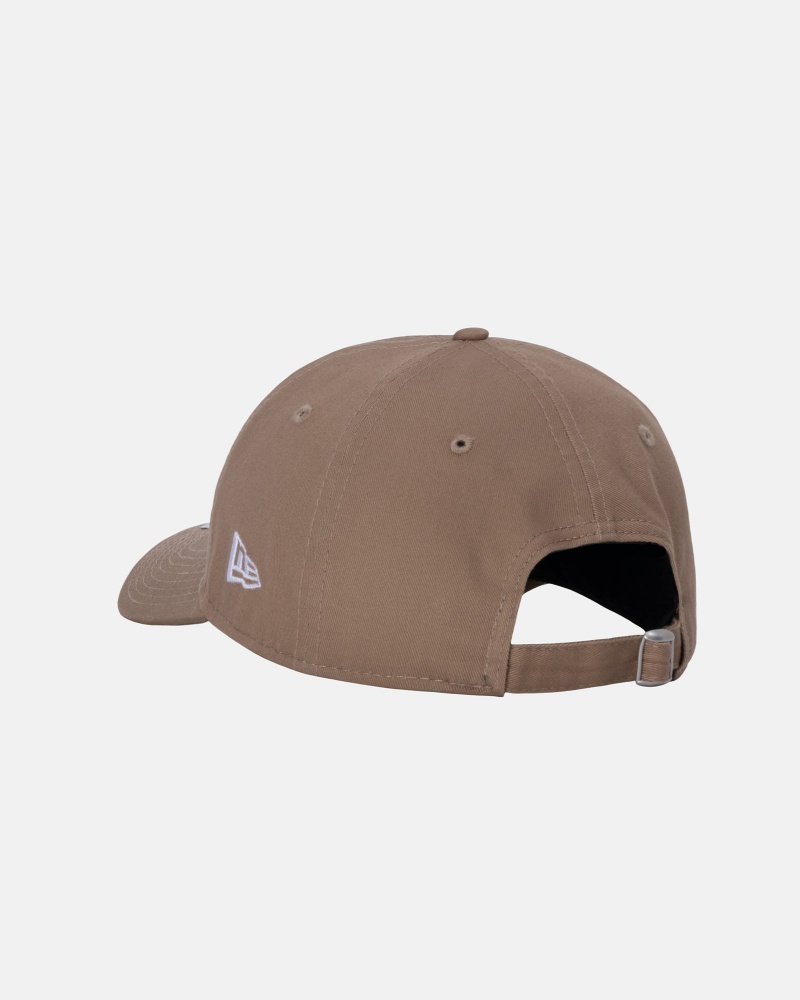 Stussy New Era 9twenty Ss Link Strapback Hoeden Khaki | 52741-BOLX