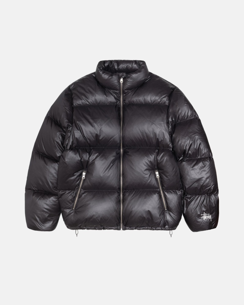 Stussy Puffer Parachute Ripstop Donsjas Grijs | 18026-DLNP