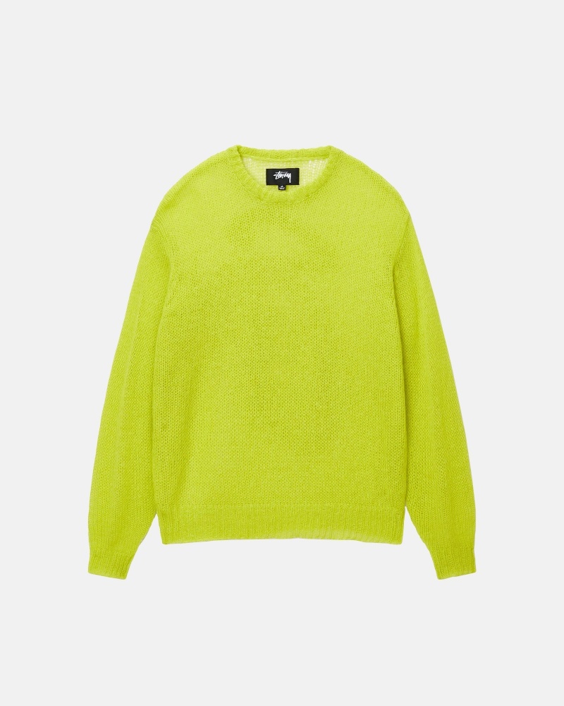 Stussy S Loose Knit Truien Lichtgroen | 14076-UDJM