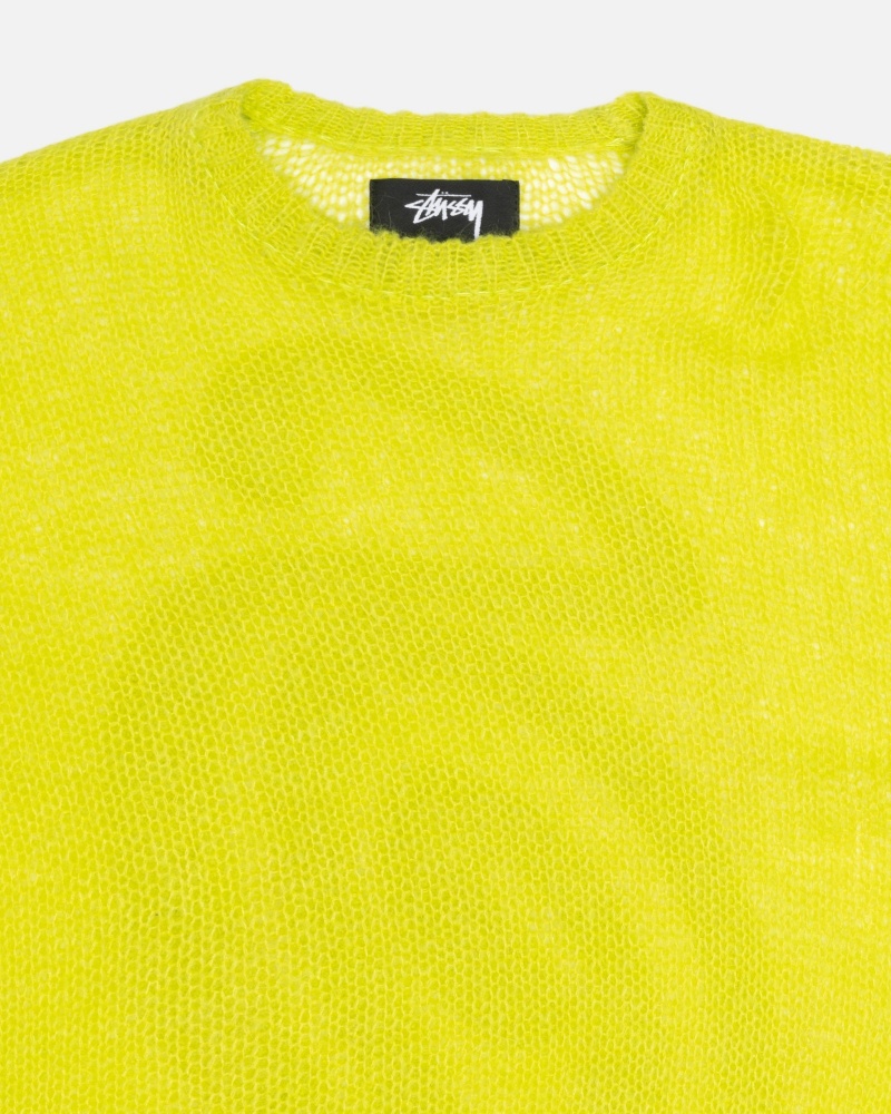 Stussy S Loose Knit Truien Lichtgroen | 14076-UDJM