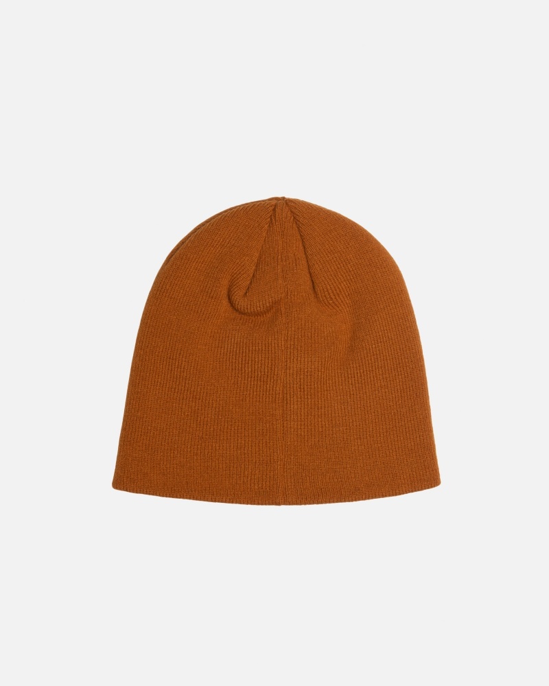 Stussy Skullcap Basic Hoeden Oranje | 82543-QUZD