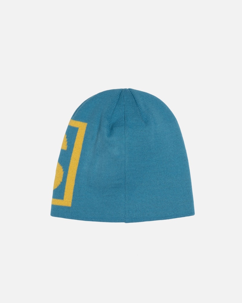 Stussy Skullcap Ss Link Hoeden Lichtturquoise | 78609-HTOM