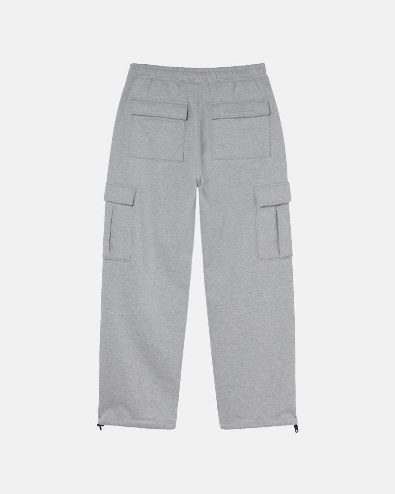 Stussy Sport Cargo Fleece Broek Grijs | 26450-NCRL