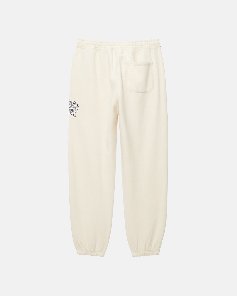 Stussy Sport Joggingbroek Wit | 69504-CFWP