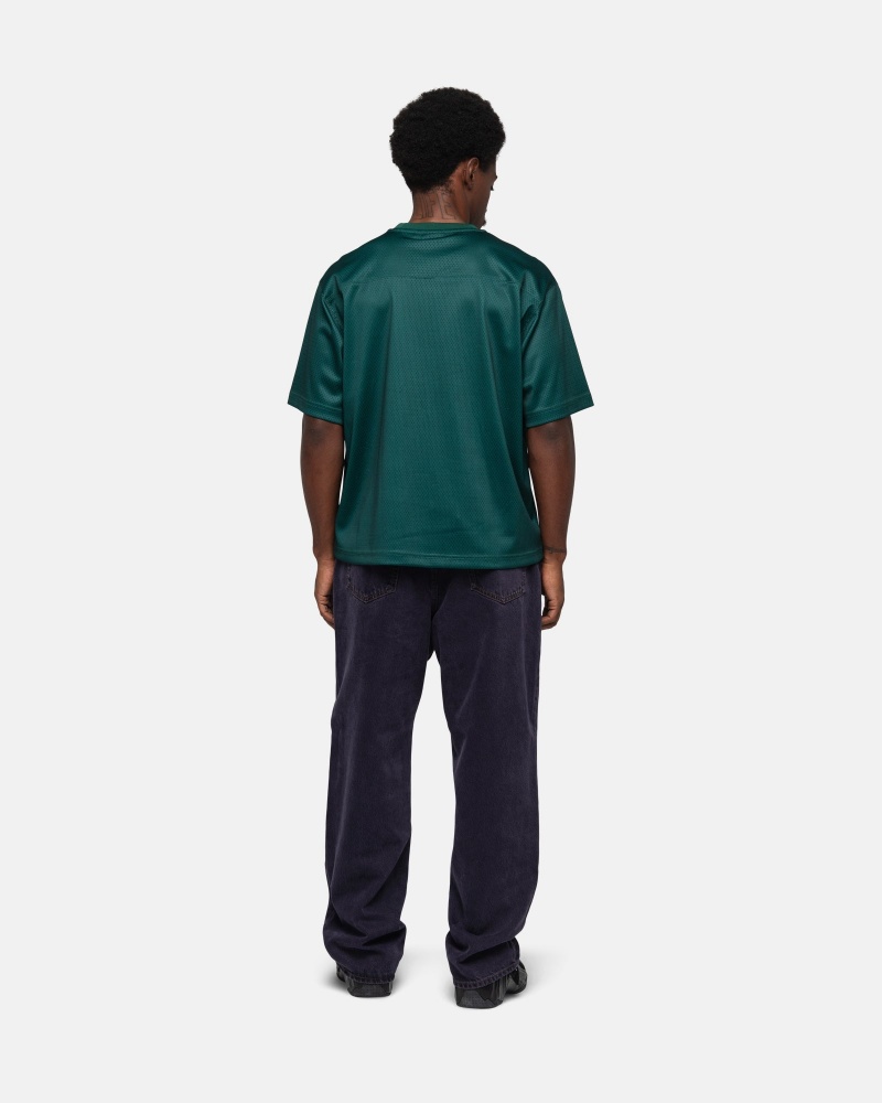 Stussy Sport Mesh Football Jersey Groen | 92705-QTFX