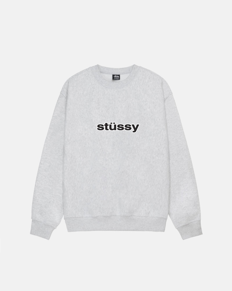 Stussy Ss-Link Crew Sweatshirts Grijs | 62748-XMGC