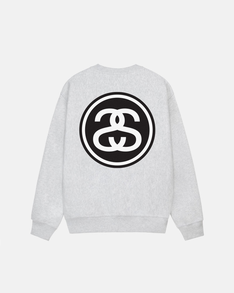 Stussy Ss-Link Crew Sweatshirts Grijs | 62748-XMGC