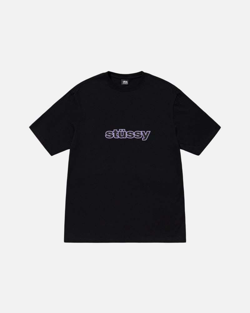 Stussy Ss-Link T-shirts Zwart | 73509-QDZB