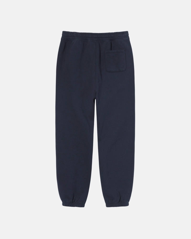 Stussy Stock Logo Joggingbroek Donkerblauw | 49812-YUPD