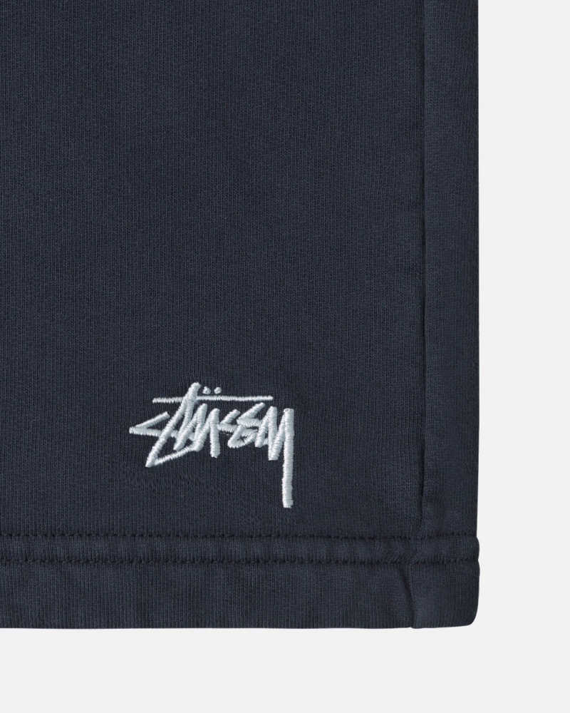 Stussy Stock Logo Joggingbroek Donkerblauw | 71289-WCUE