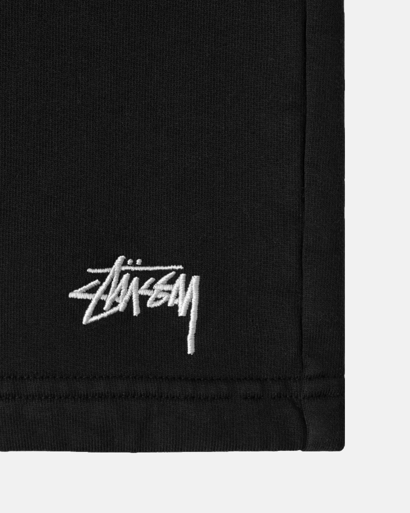 Stussy Stock Logo Joggingbroek Zwart | 13984-RJSL