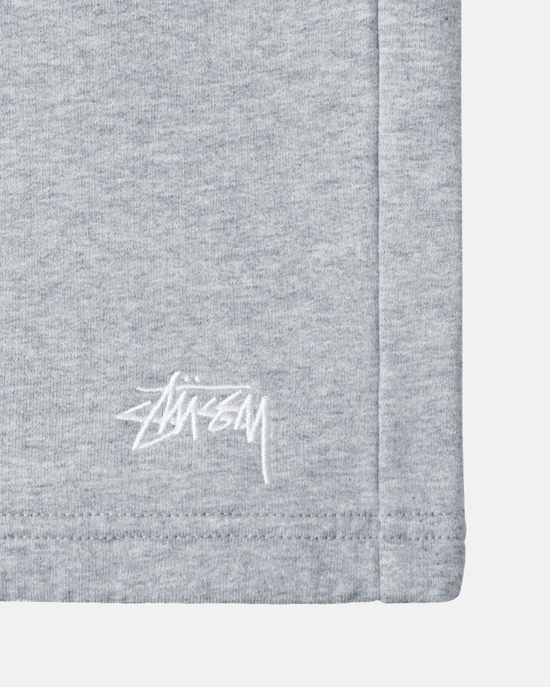 Stussy Stock Logo Korte Broek Grijs | 24635-DMAL