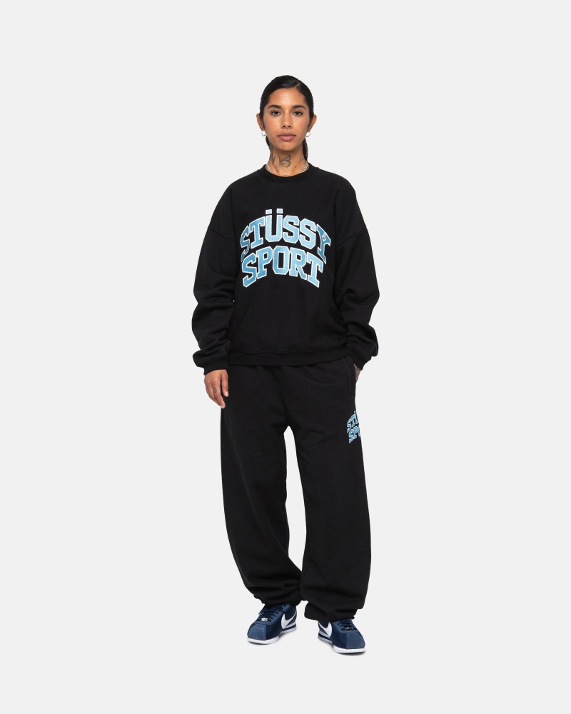 Stussy Stüssy Sport Joggingbroek Zwart | 83904-GZQH