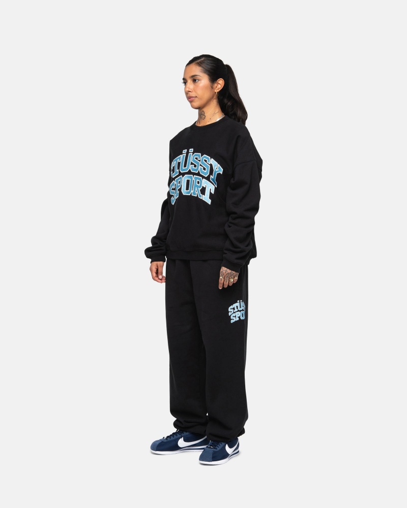 Stussy Stüssy Sport Joggingbroek Zwart | 83904-GZQH