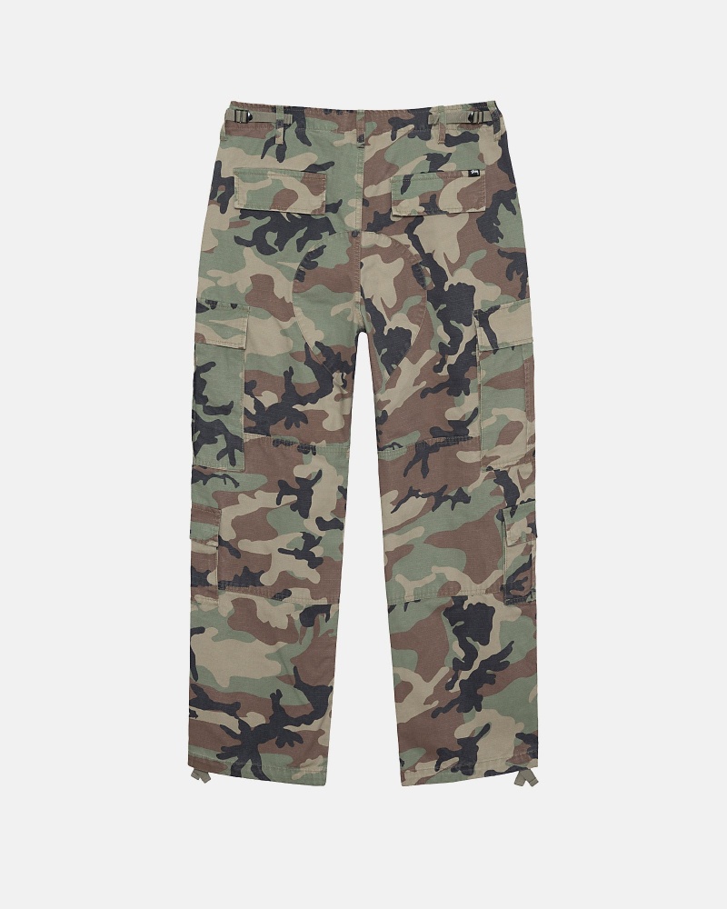 Stussy Surplus Cargo Ripstop Broek Camo | 40851-CASL